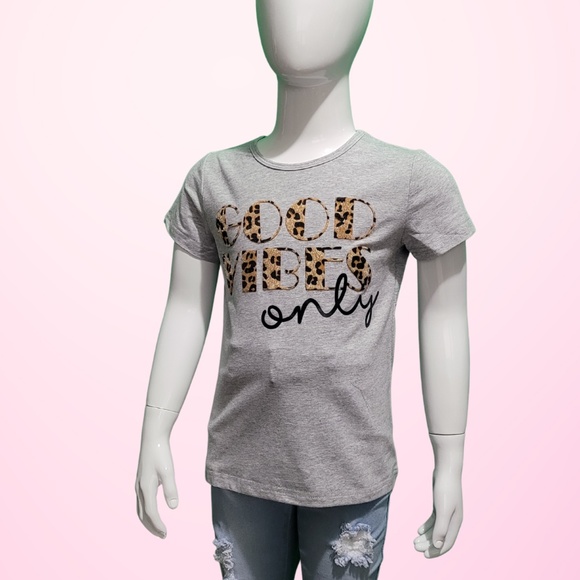 Kids Good Vibes Shirt - Picture 1 of 3